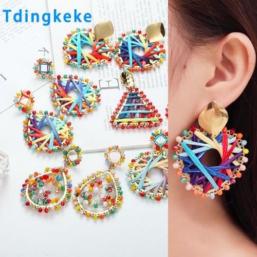 Этнические серьги Tdingkeke China At AliExpress