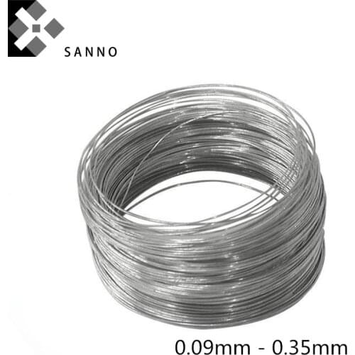 0.09mm / 0.12mm / 0.2mm / 0.3mm / 0.35mm 10 meters 99.95% welding wire micron small tungsten wire