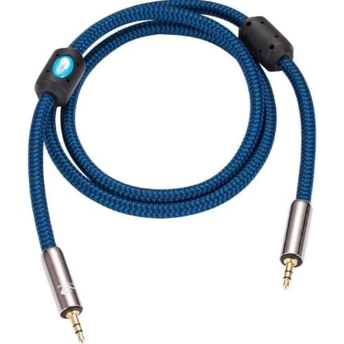 Premium 1/8" Mini Jack 3.5 AUX Cable Amplifier PC Headphone Headphone Car 3.5mm Male to Male Audio Cable Shielded 1M 2M 3M 5M 8M