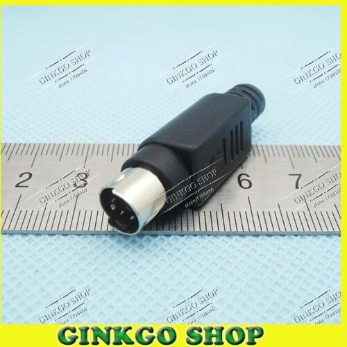 20sets/lot 4P/5P/6P/8P Core Mouse Jack Soldering type DIY Accessories for PS2 Keyboard/mouse ect Free Shipping