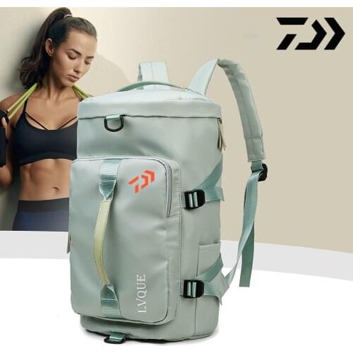 2021 Daiwa Outdoor Sport Handbag Fishing Bagfashion Rucksack Mens Women Travel Camping Cycling Waterproof Shoulder Bag