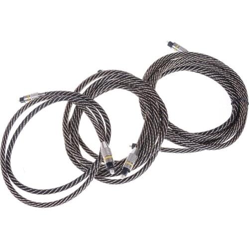 Digital Optical Audio Cable Fiber Toslink Male Optic Cable OD6.0 Toslink Male to Toslink Male for CD DVD SOUND BAR BluRay Player