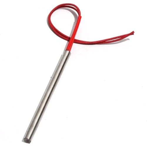 10PCS 6mm 165~185mm 201SUS Cylindrical Heating Pipe 110V/220V/380V Tubular Cartridge Heater 250W/270W Electric Element