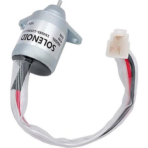 Controller Stop Electric Solenoid Valve 12V24V Flameout Switch 1503ES-24S5SUC5S for Excavator