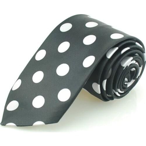 MenS Suits Tie Necktie Polyester Water Drop Dot Printed White Ties Cravat For Mens Business Gift Formal Dress Shirts Fashion