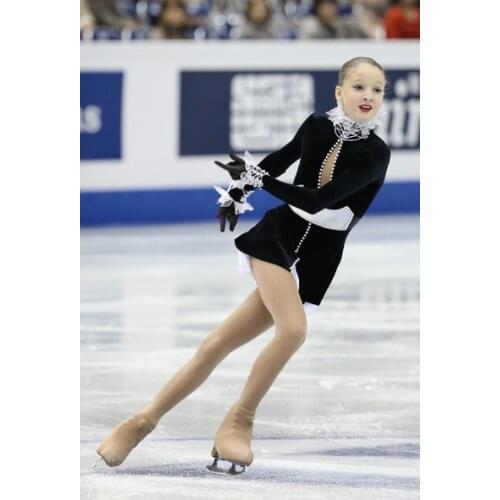 Hot Sales Kids Figure Skating Dresses Fashion New Brand Ice Skating Competition Dress DR3326