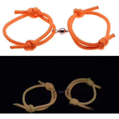Magnetic Couple Bracelets for Boyfriend Girlfriend Long Distance Love Friendship Best Friend Sister Mutual Attraction