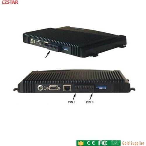 Multi channel port Antenna Impinj Indy R2000 Chip Long Range UHF RFID Fixed Reader 860-960MHz UHF RFID TCP/IP Ethernet Reader