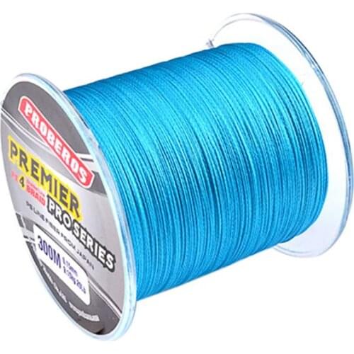 300M PE Multifilament Braided Fishing Line Super Strong Fishing Line Rope 4 Strands Carp Fishing Rope Cord Outdoor Fishing Tackl