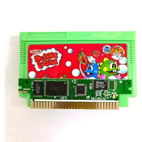 Bubble Bobble Nes/FC Card For 60 Pin 8 Bit Game Player