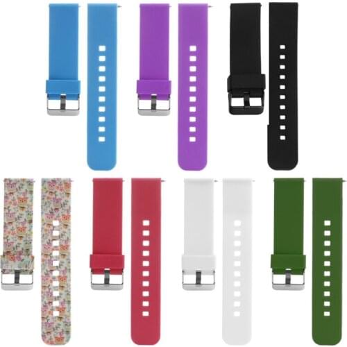 22mm Silicone Watch Band Watchband Strap for Motorola Moto 360 2nd Smart Watch 85LB