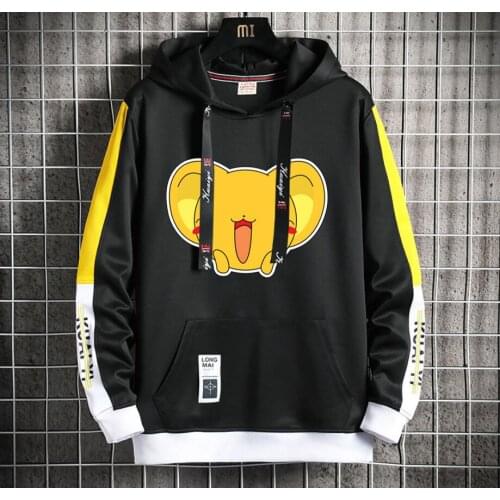 Anime Card Captor Hoodie women men Popular Harajuku Hoodeds Pullover Streetwear Casual Fake Two-Piece jacket coat