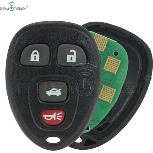 Remtekey KOBGT04A smart key 4 button 315Mhz for Chevrolet Buick Pontiac 2005 2006 2007 2008 2009 2010 2011 2012