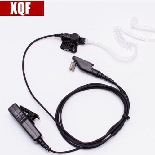 XQF Two-Wire Clear Earbud Headphone for ICOM IC-F30GT F30GS F31GT F31GS F40GT Radio
