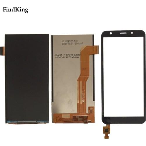 5.0'' LCD Display For LEAGOO Z10 Mobile Phone LCD Display Touch Screen Digitizer Panel Sensor Tools Front Glass 3M Glue