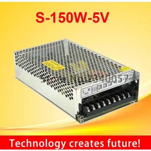 150W 5V 30A Single Output Switching power supply for CCTV camera LED Strip light AC to DC SMPS