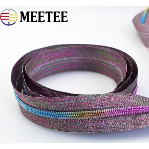 2Meters 5# Open-End Nylon Zipper For Sewing DIY Zip Sports Coat Clothes Zippers Garment Accessories KY244