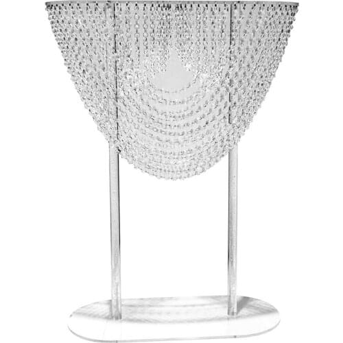 3pcs/lot tall crystal acrylic wedding centerpiece/crystal wedding cake stand/acryli flower stand/wedding pillar to USA