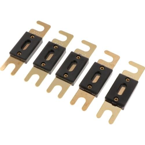 300A Mini ANL Fuse Gold-Plated Car Stereo Audio 300 AMP x 5Pcs