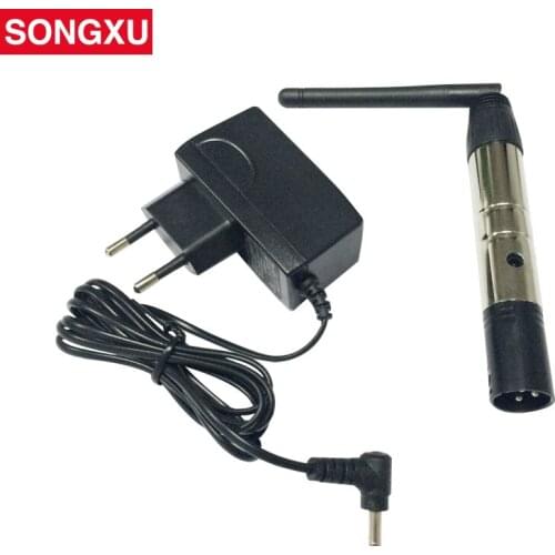 SONGXU DMX512 Wireless Transmitter 2.4GHz XLR for DJ Lightning Control in LED Par LED Moving Head DJ Disco Light/SX-WS001