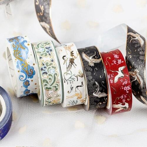 Paper Tape Brocade Bronzing Series Fashion Hand Account Decoration DIY Decal Tape