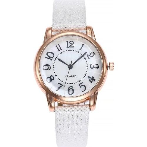 Fashion Brand Womens Watches Leather New Strap Ladies Dress Luxury Watch reloj mujer Analog Mens Wrist Watch relogio