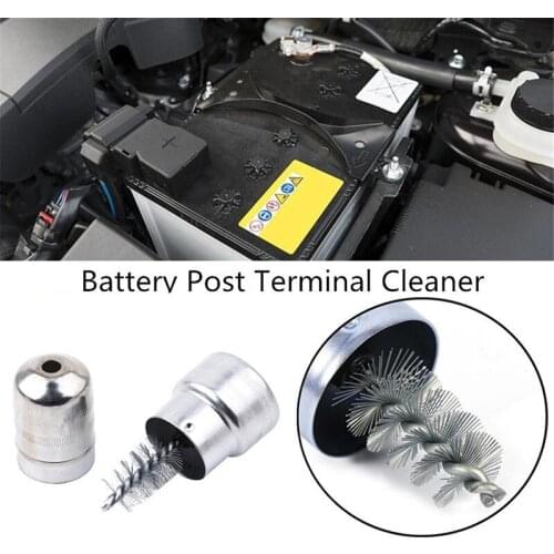 Car CLeaning Battery Post Terminal Cable Cleaner Dirt Corrosion Brush Hand Tool New