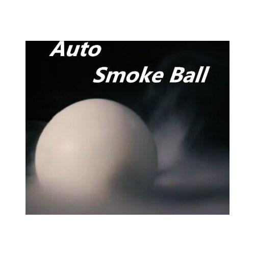 Electric Auto Smoke Ball White - Magic Tricks Magia Magician Toys Stage Magic Props Party Illusions Gimmick Fun Comedy
