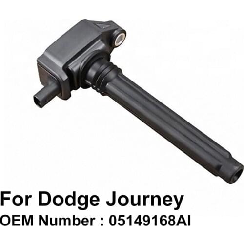 COWTOTAL Ignition Coil for Dodge Journey Engine Code G 3.6L OEM 05149168AI ( Pack of 4 )