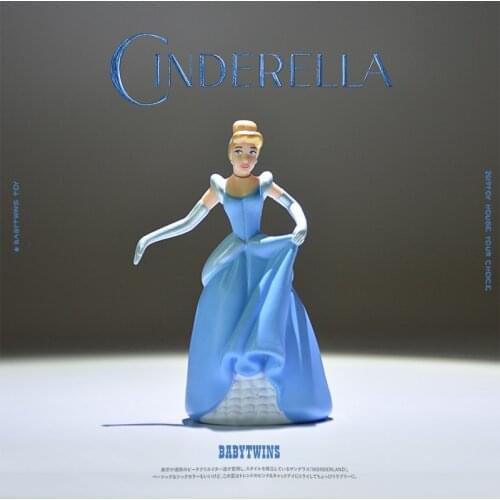 12piece 9cm Disney Cinderella princess collection figures toys home decoration toys