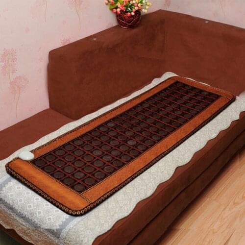 2015 High Sale Infrared Heated Tourmaline/Germanium Stone Massage Mat Korea Mattress Heating Massage Korea Tourmaline Mat
