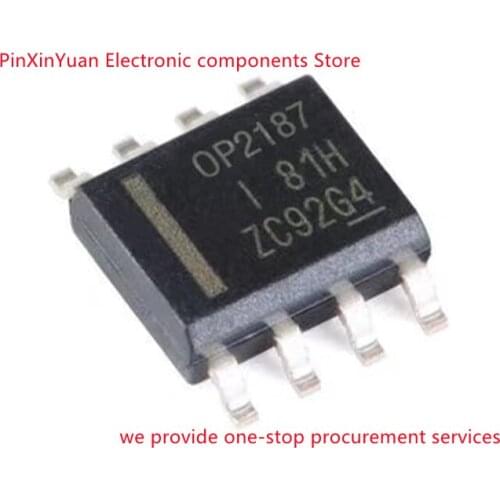 2PCS New original OPA2187IDR OPA2191IDR OPA2196IDR OPA2197IDR OPA2156IDR SOP8 Operational amplifier chip In stock
