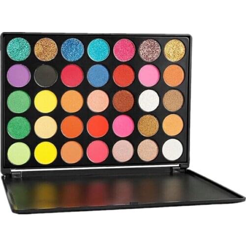 35 Colors Imagic Eyeshadows Palette Metallic Glitter Shimmer Matte Eye Shadows Women Make-up Eyeshadow-pallet Cosmetics Products