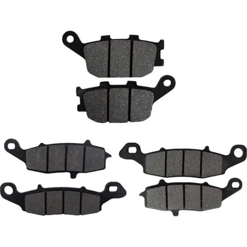 Motorcycle Front and Rear Brake Pads for Suzuki SV400 2003-2005 SV650 2002-2013 DL650 V-Strom 2004-2013 DL1000 2002-2010