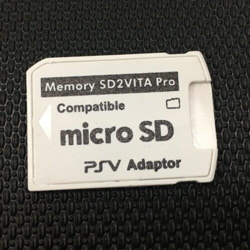 2pcs v5.0 sd2vita pro for ps vita for psvita psv 1000 2000 memory game card to tf sd card adaptor adapter