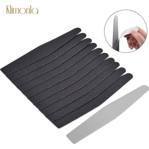 10pcs/lot Black Nail File Buffers For UV Gel Sponge Nail Art Sanding Blocks Replaceable Grinding Polishing Manicure Tools Set