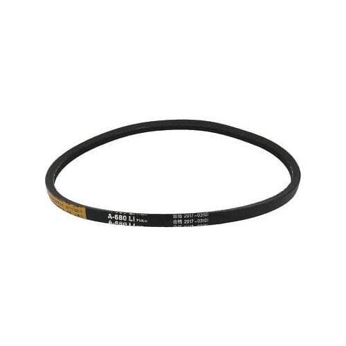 A680 Industrial Lawn Mower Rubber V Belt 12mm Width 26.7 Inch Inner Girth