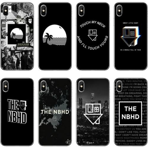 Silicone Case For iPhone 12 11 Pro Max XS Max XR X 8 7 Plus 6 6S Plus 5 5S SE 2020 Cover The Neighbourhood NBHD Case Coque