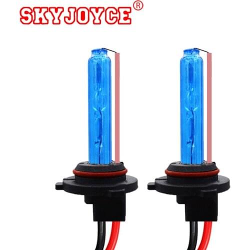 SKYJOYCE 10Pairs/Lot 35W H1 H3 H7 H8 H11 HB3 9005 HB4 9006 Car Xenon Headlight Bulb 6000K Deep Blue Yellow Pink Purple Green