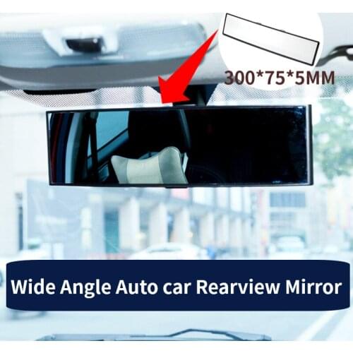 Universal Panoramic Anti-glare Wide Angle Auto car Rearview Mirror Curved Surface Interior Rear View Mirror Car accessories