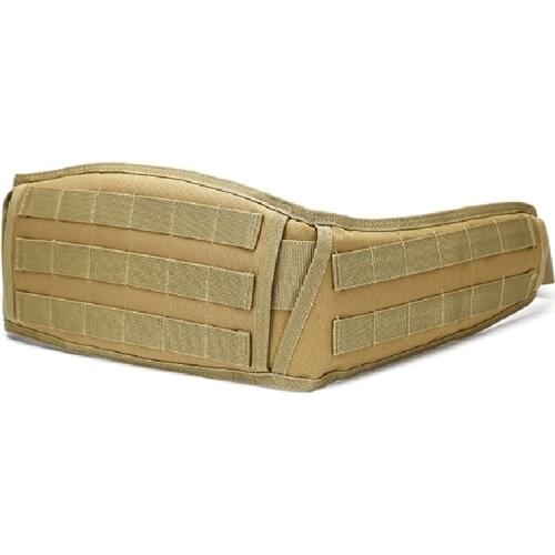 Military Airsoft Belt Tactical Molle Assault Battle Belt Padded Outdoor Sports Army CS Game Equipment Hunting Duty Wide Belt