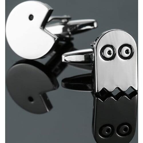 High quality mens shirt Cufflinks brand new fashion brand badge cannibal Cufflinks chef business shirt suit pin