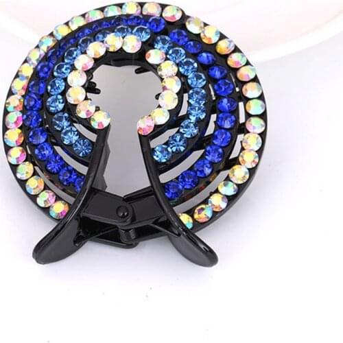 Ponytail hairpin Hair Clip Women Rhinestone Hairpin Girls Fashion Hair Claws Hair Holders Accessories Hair Styling Decoration