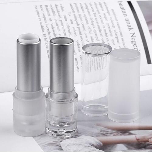 10pcs 12.1MM DIY Empty Matte Lipstick Tubes Plastic Lip Balm Tube Lipstick Mini Sample Cosmetic Container