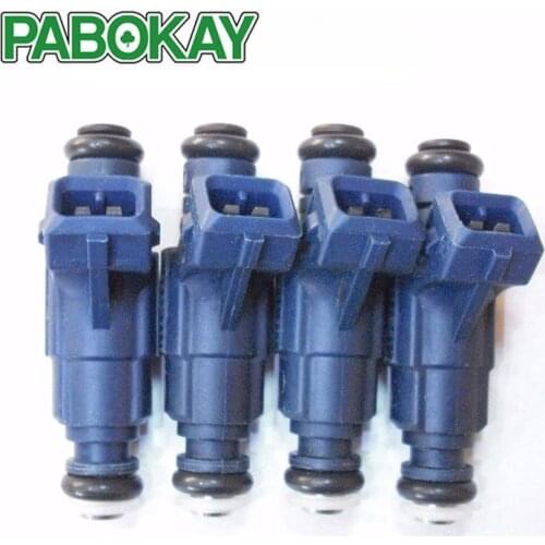 4 Pieces x Flow Matched Fuel Injector Set for VW Audi 1.8 0280156065 06B133551M