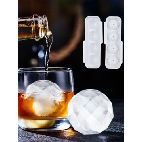 Large Round Ice Ball Maker Sphere Tray Mold Cube Cool Whiskey Cocktails Home Bar Home Kitchen Gadgets Ice Cream Gadgets Tools