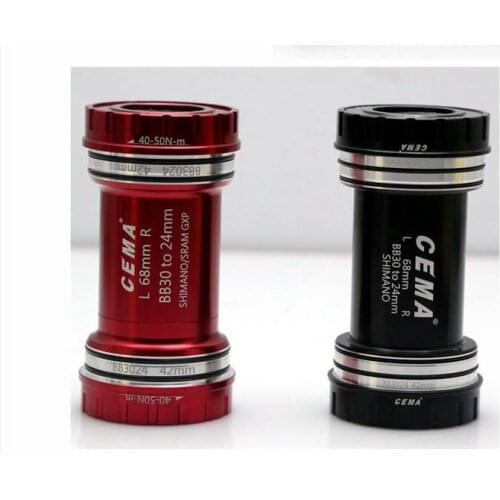 Cema hybrid ceramic bearing interlock press fit bb3024 brakcet bottom