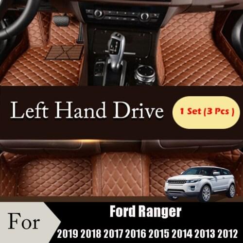 For Ford Ranger 2020 2019 2018 2017 2016 2015 2014 2013 2012 Car Floor Mats Rugs Carpets Auto Interior Accessories Styling Cover