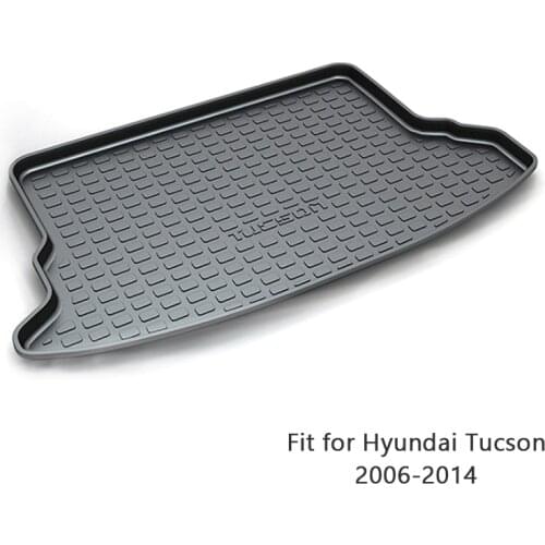 For Hyundai Tucson 2006 2007 2008 2009 2010 2011 2012 2013 2014 Boot Tray Carpet Accessories 1Set Car Cargo Rear Trunk Mat