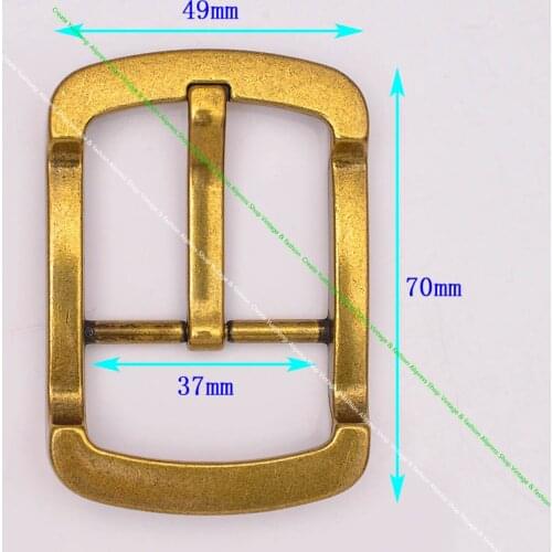Quality Sturdy Metal Solid Gold Plated Men Long Center Bar Buckle Leathercraft Jeans Belt Buckle Replacement Fit 37m